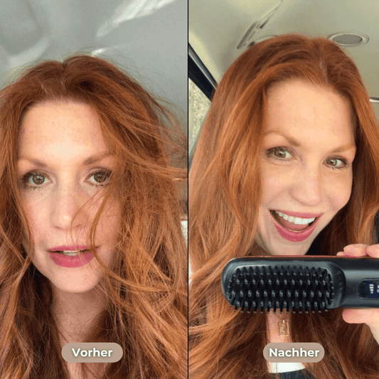 Veloria Portable Straightener Brush